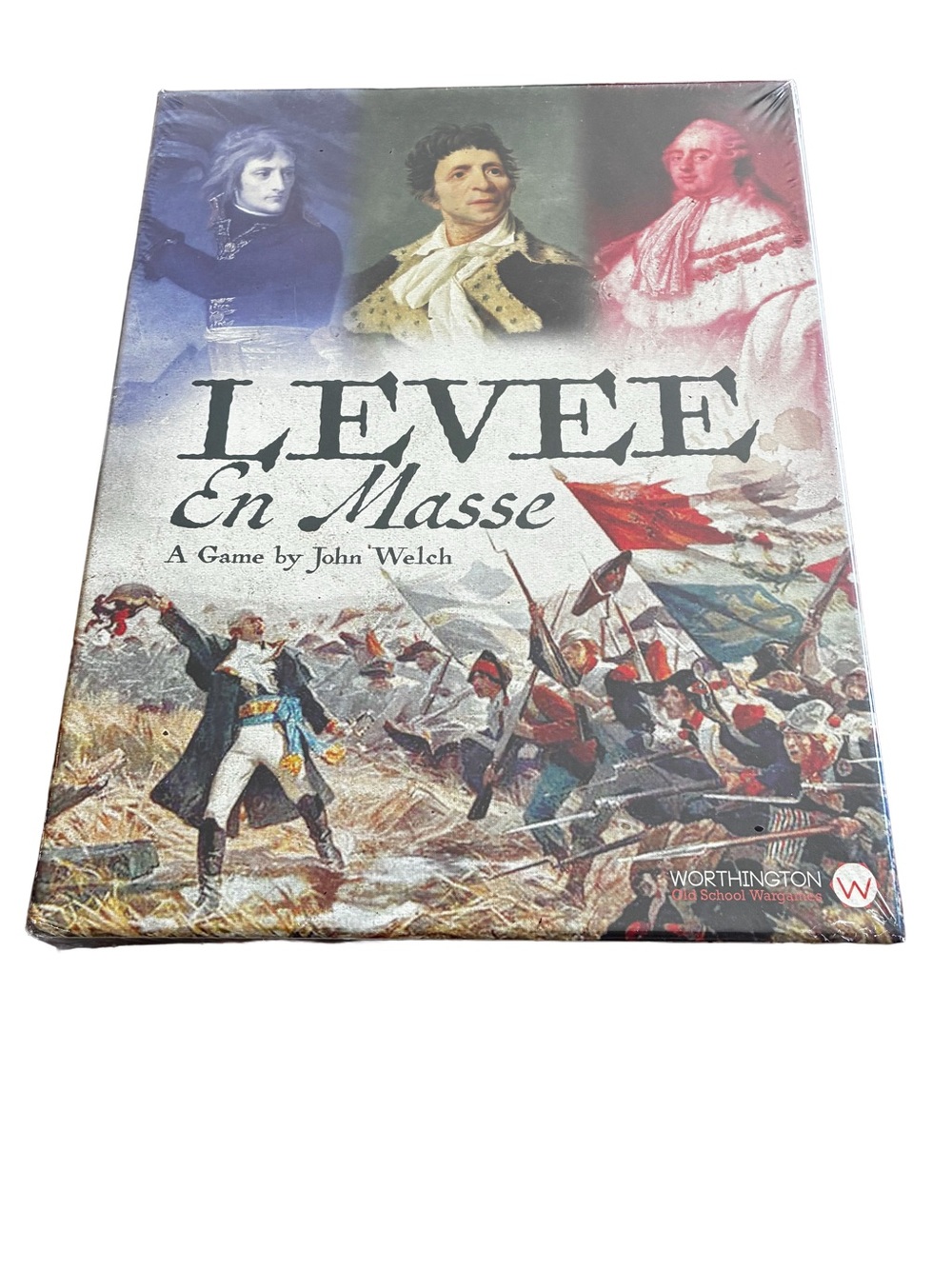 Worthington Levee En Masse Deluxe NEW SEALED Solitaire Wargame